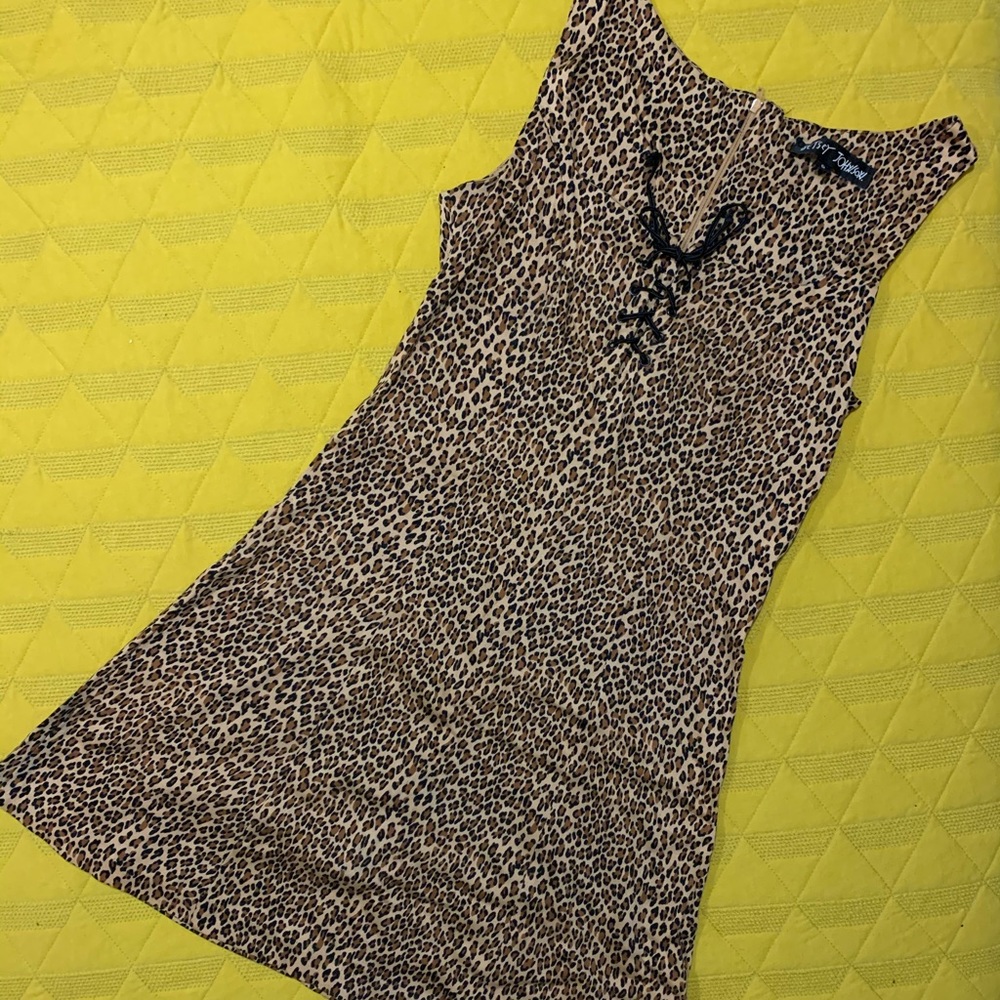 Betsey Johnson Leopard print dress